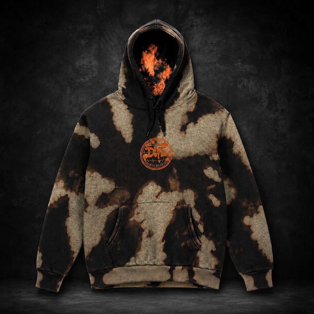 MOLETOM BURNOUT BLEACH