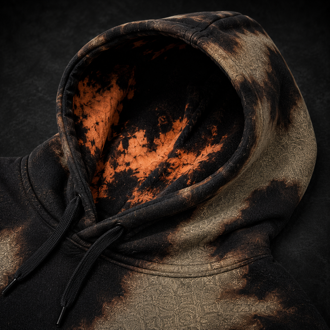 MOLETOM BURNOUT BLEACH