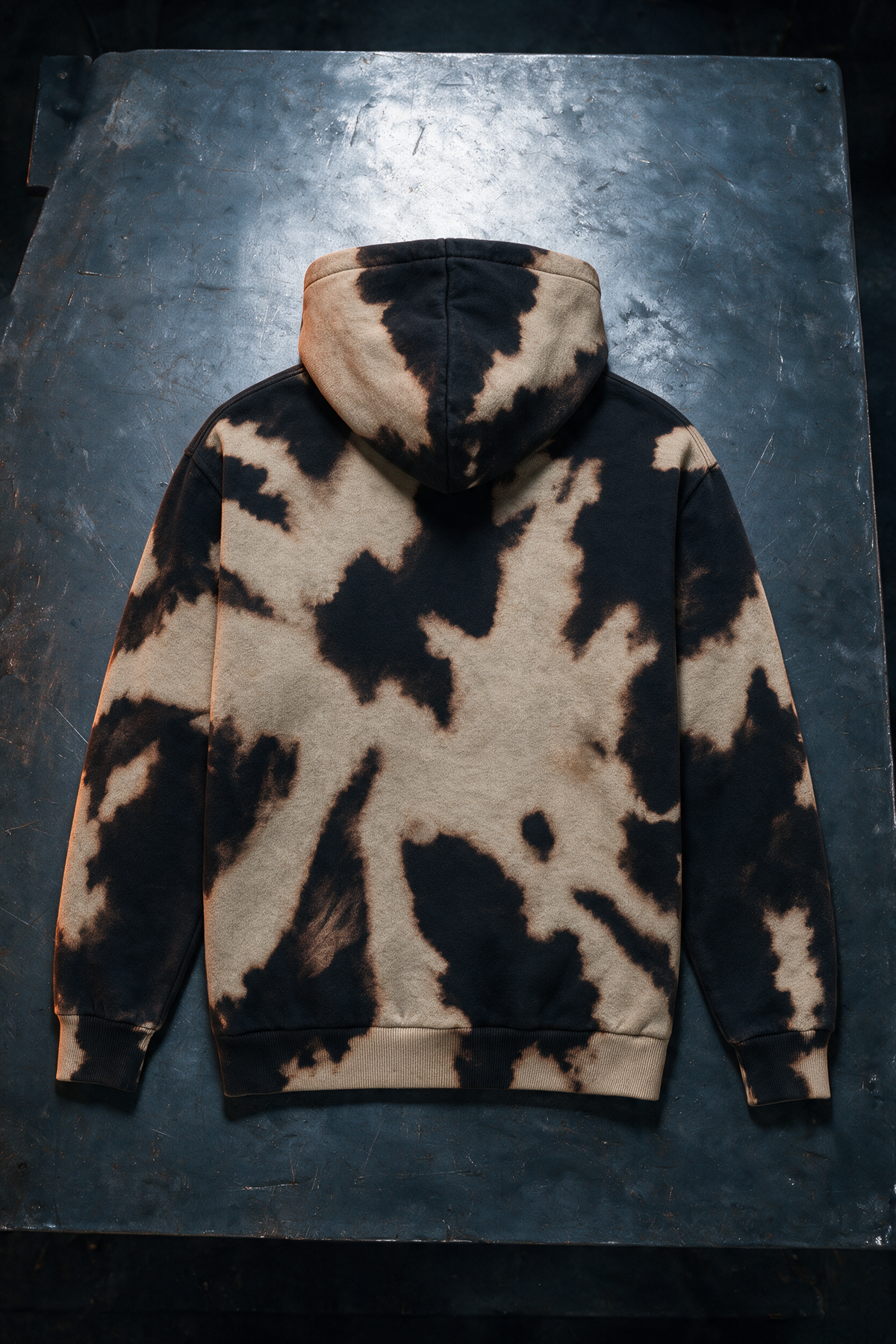 MOLETOM BURNOUT BLEACH