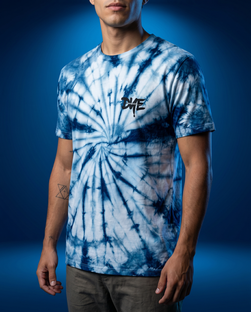 Sapphire Aura Tie Dye T-Shirt